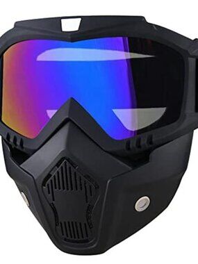 Paintball Mask Anti Fog Full Face Tactical Ski Goggles Motorcycle Protection
